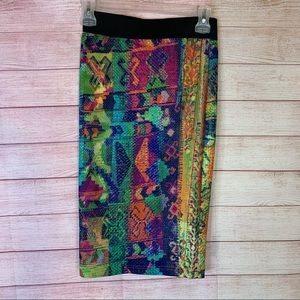 Forever 21 MultiColor‎ Short Skirt Size Small